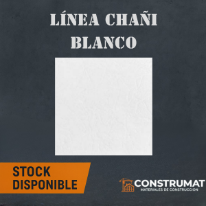 CHAÑI BLANCO BRILLANTE 43X43